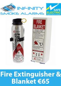 Fire Extinguisher & Blanket €65.00